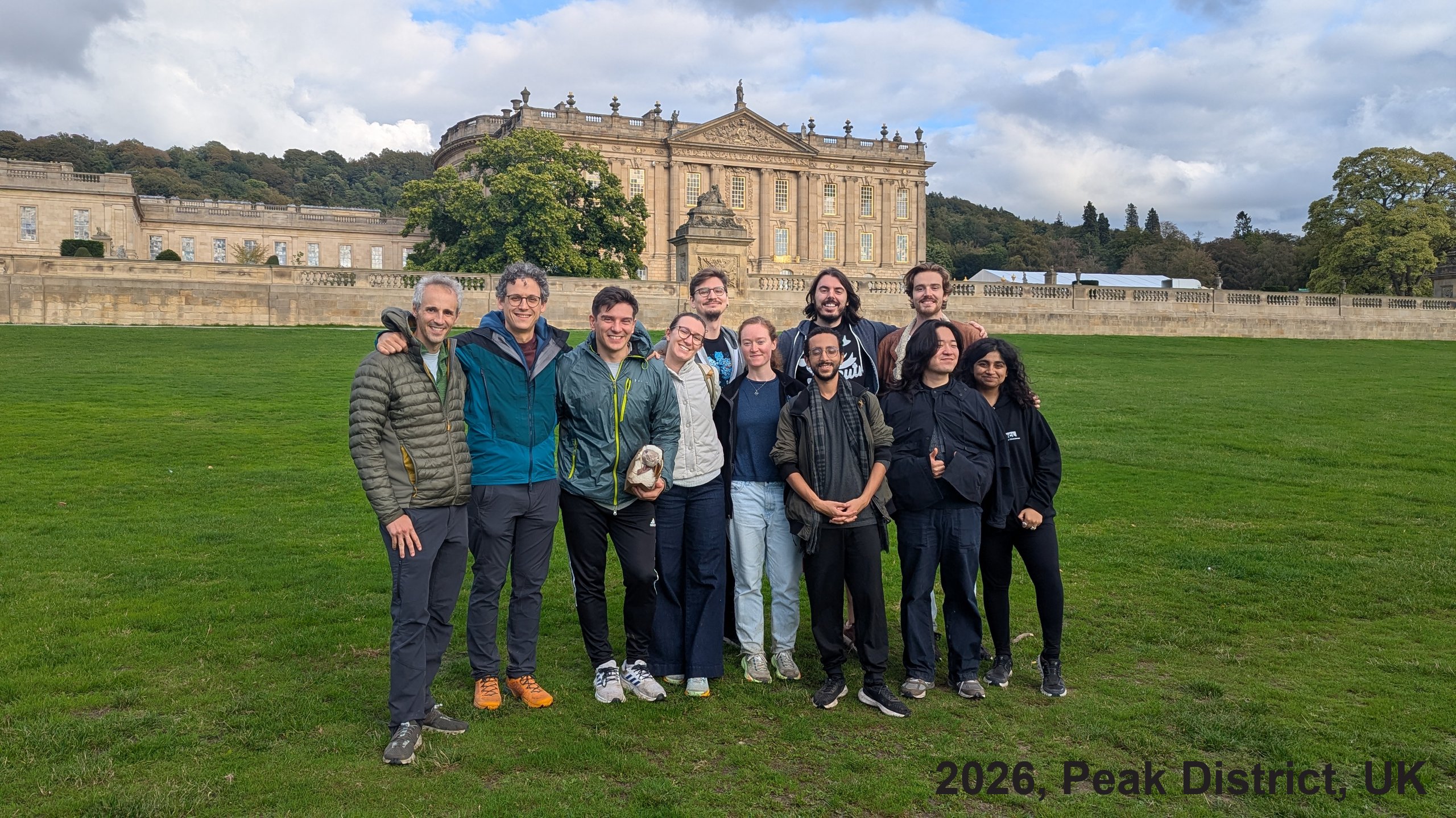 Lab retreat 2026 at Chatsworth House